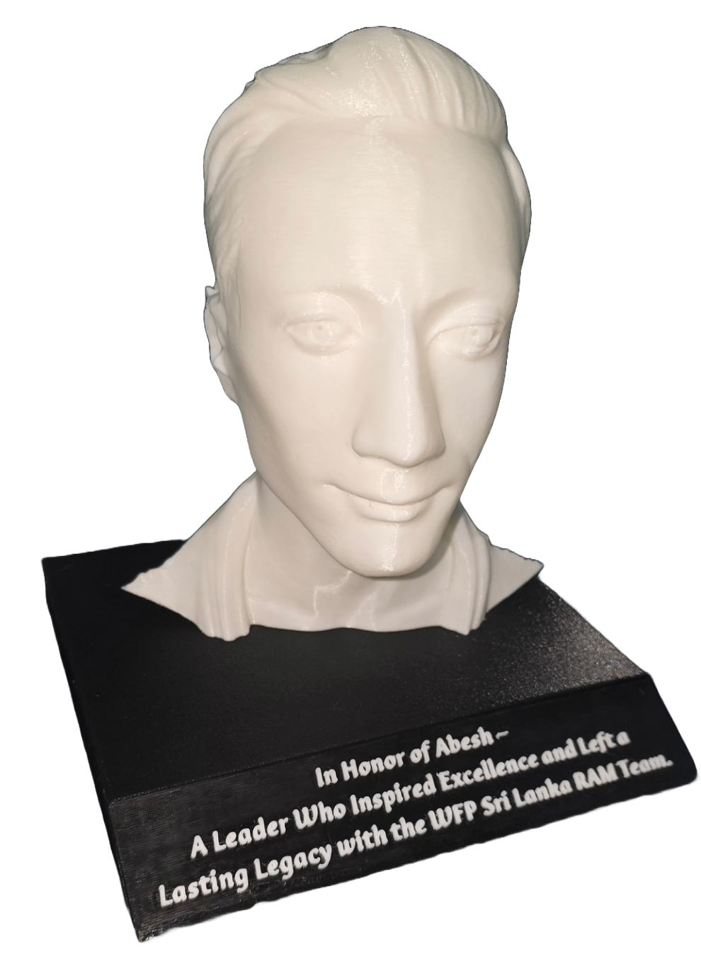 Realistic Human Head Statue for Event Gift